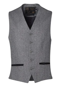 Holland Cooper St James Waistcoat Mono Herringbone Sale