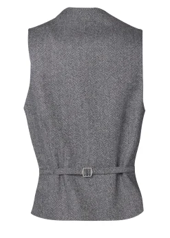 Holland Cooper St James Waistcoat Mono Herringbone Sale