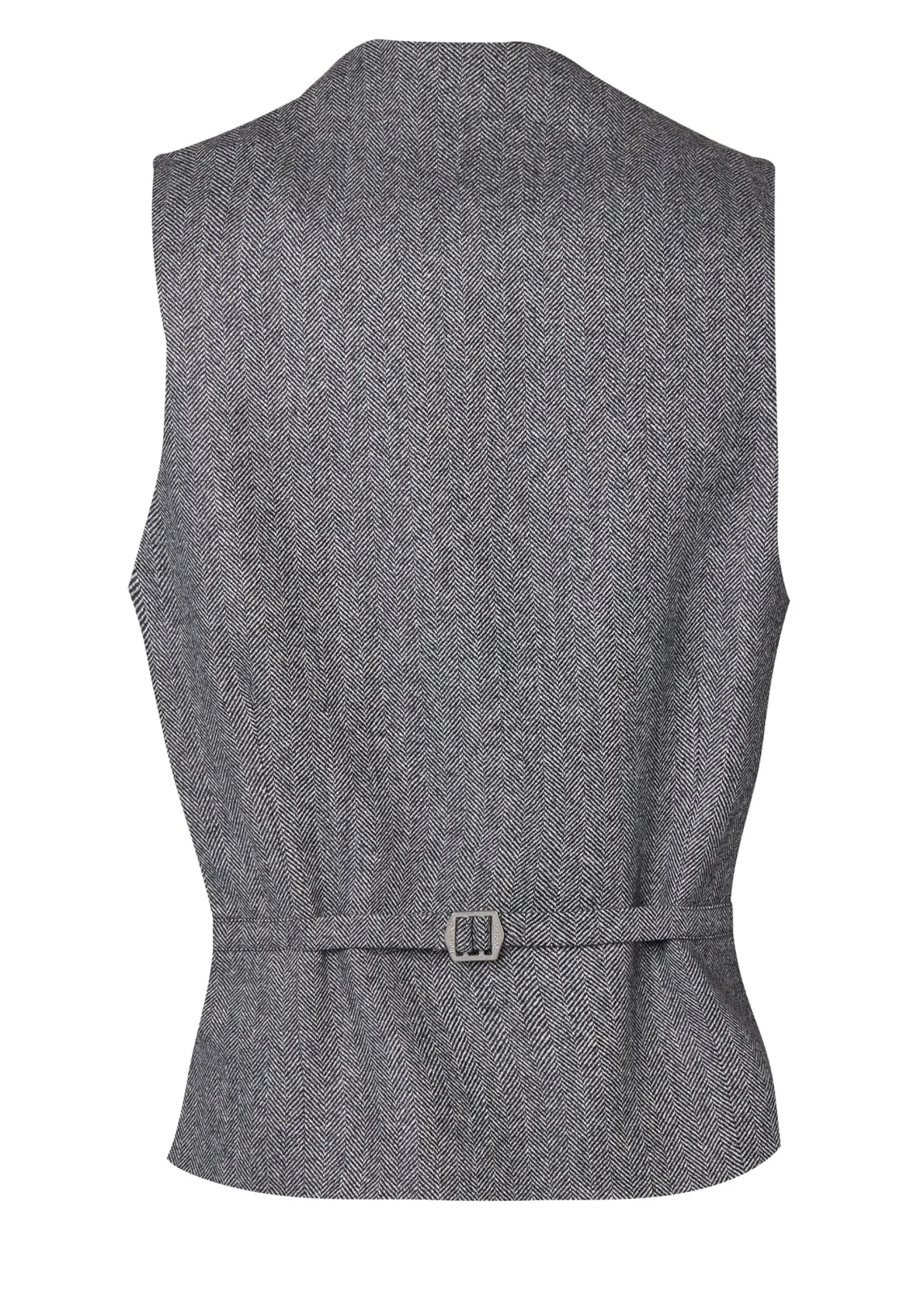 Holland Cooper St James Waistcoat Mono Herringbone Sale