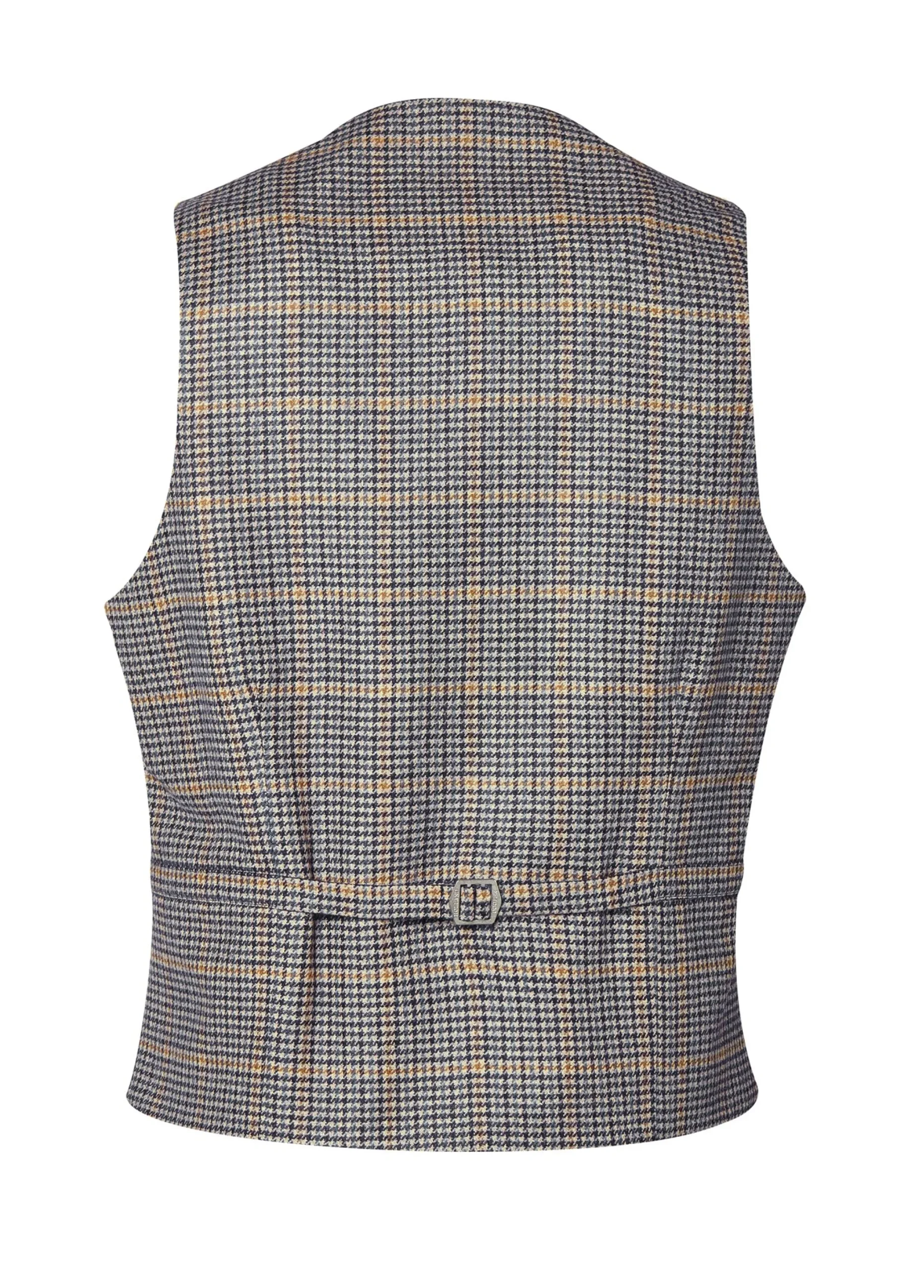Holland Cooper St James Waistcoat Prince of Wales Navy
