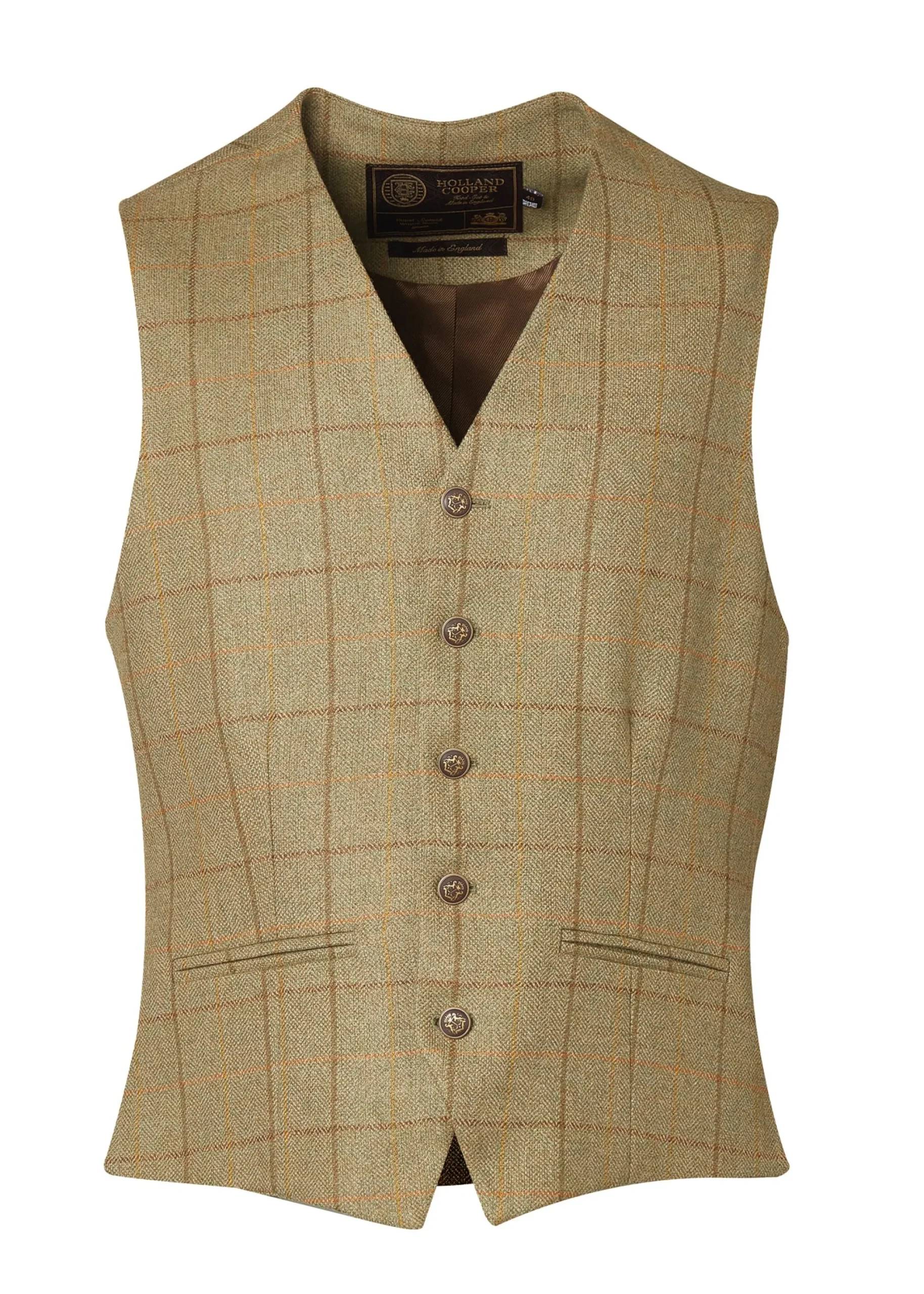 Holland Cooper St James Waistcoat Uppingham Green Best