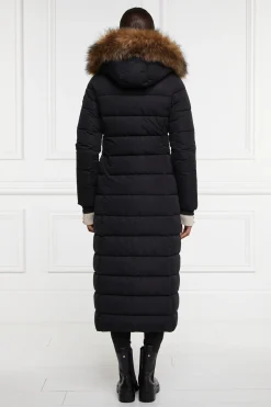 Holland Cooper Stoneleigh Longline Coat Black Outlet