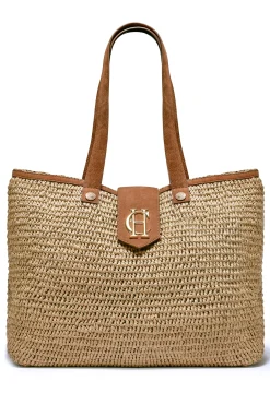 Holland Cooper Straw Shopper Natural Online