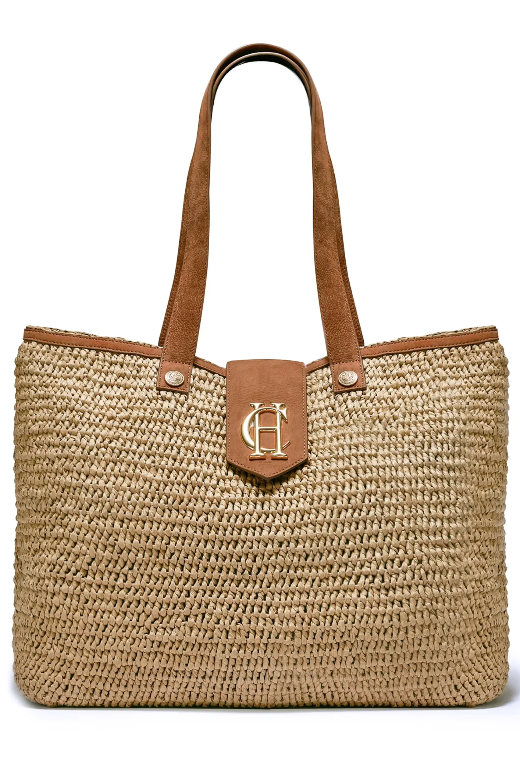 Holland Cooper Straw Shopper Natural Online