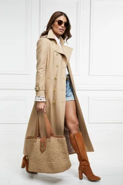 Holland Cooper Straw Shopper Natural Online