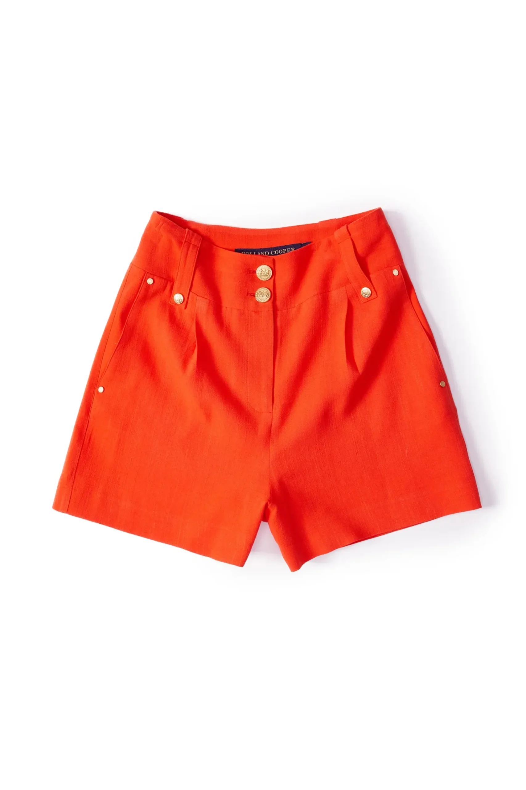 Holland Cooper Tailored Short Neroli Linen Clearance