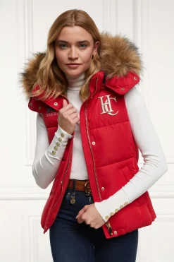Holland Cooper Team Gilet Heritage Red