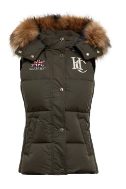 Holland Cooper Team Gilet Khaki Outlet