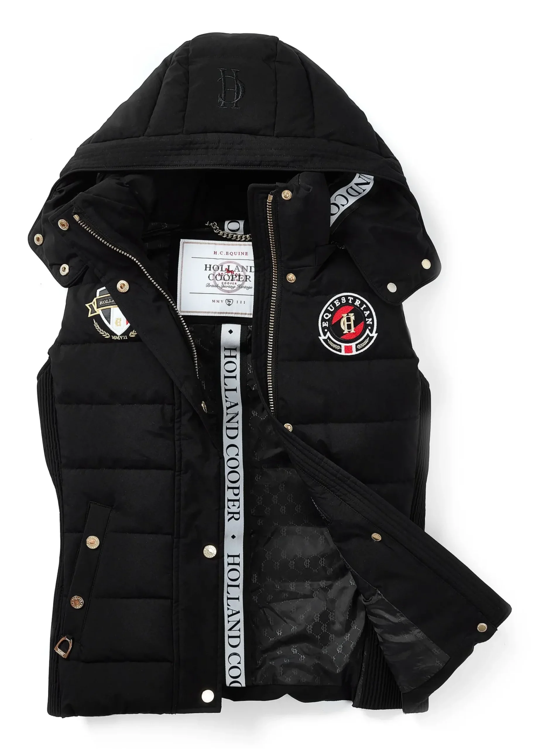 Holland Cooper Team HC Gilet Black New