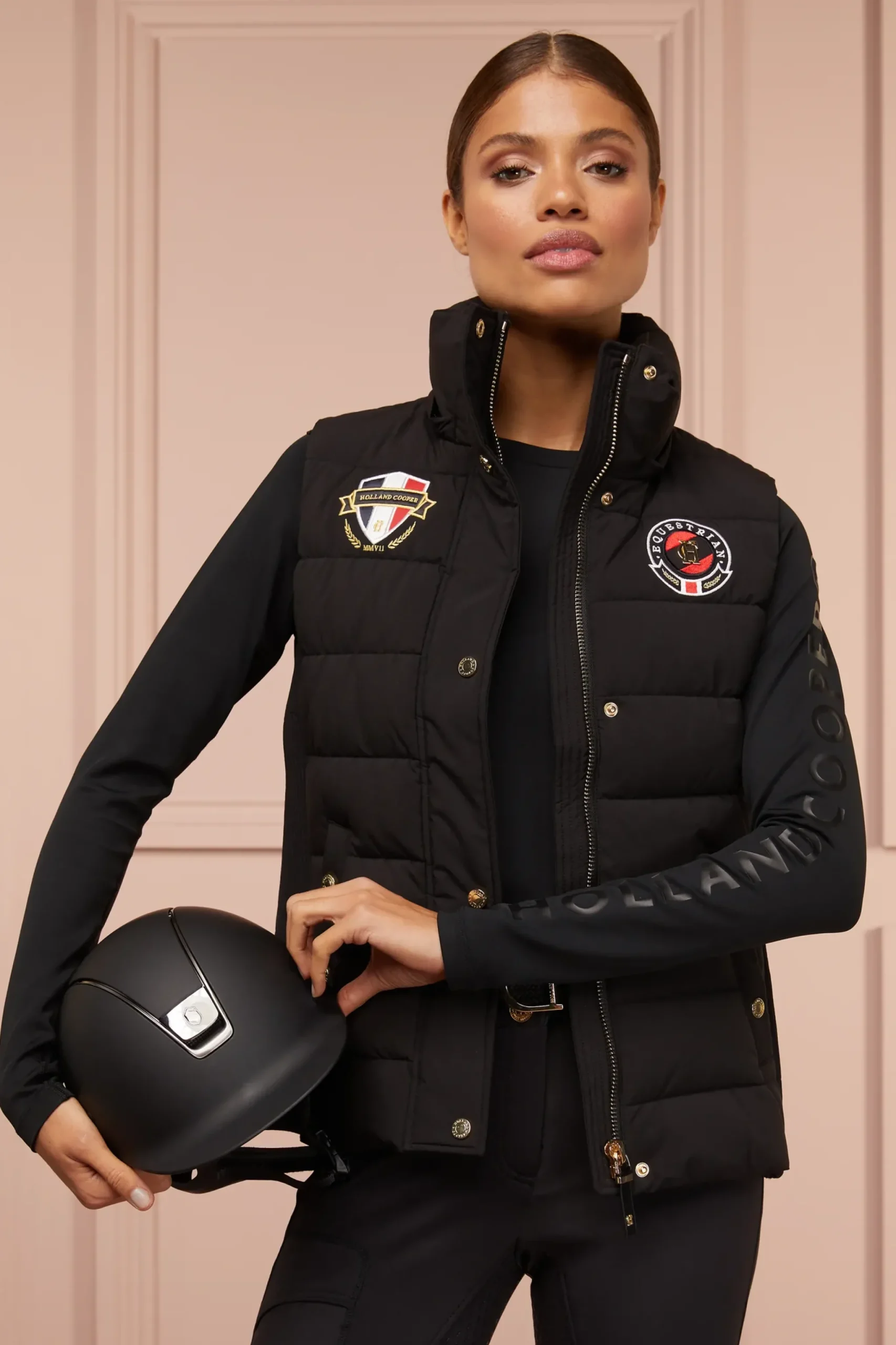 Holland Cooper Team HC Gilet Black New