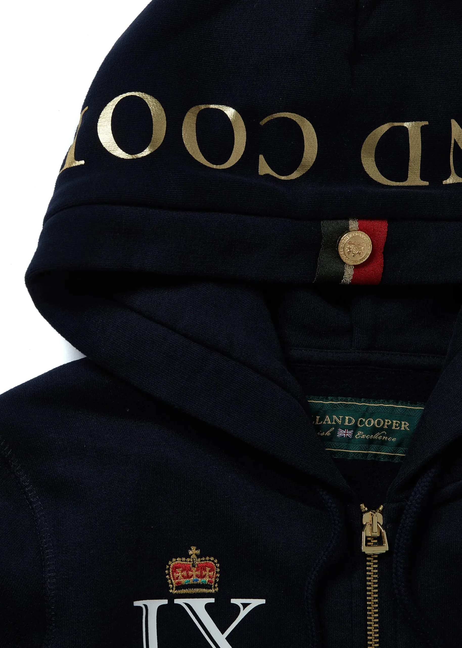 Holland Cooper Team Hoodie Navy Best