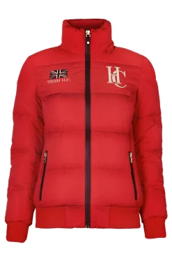 Holland Cooper Team Padded Jacket Heritage Red Outlet