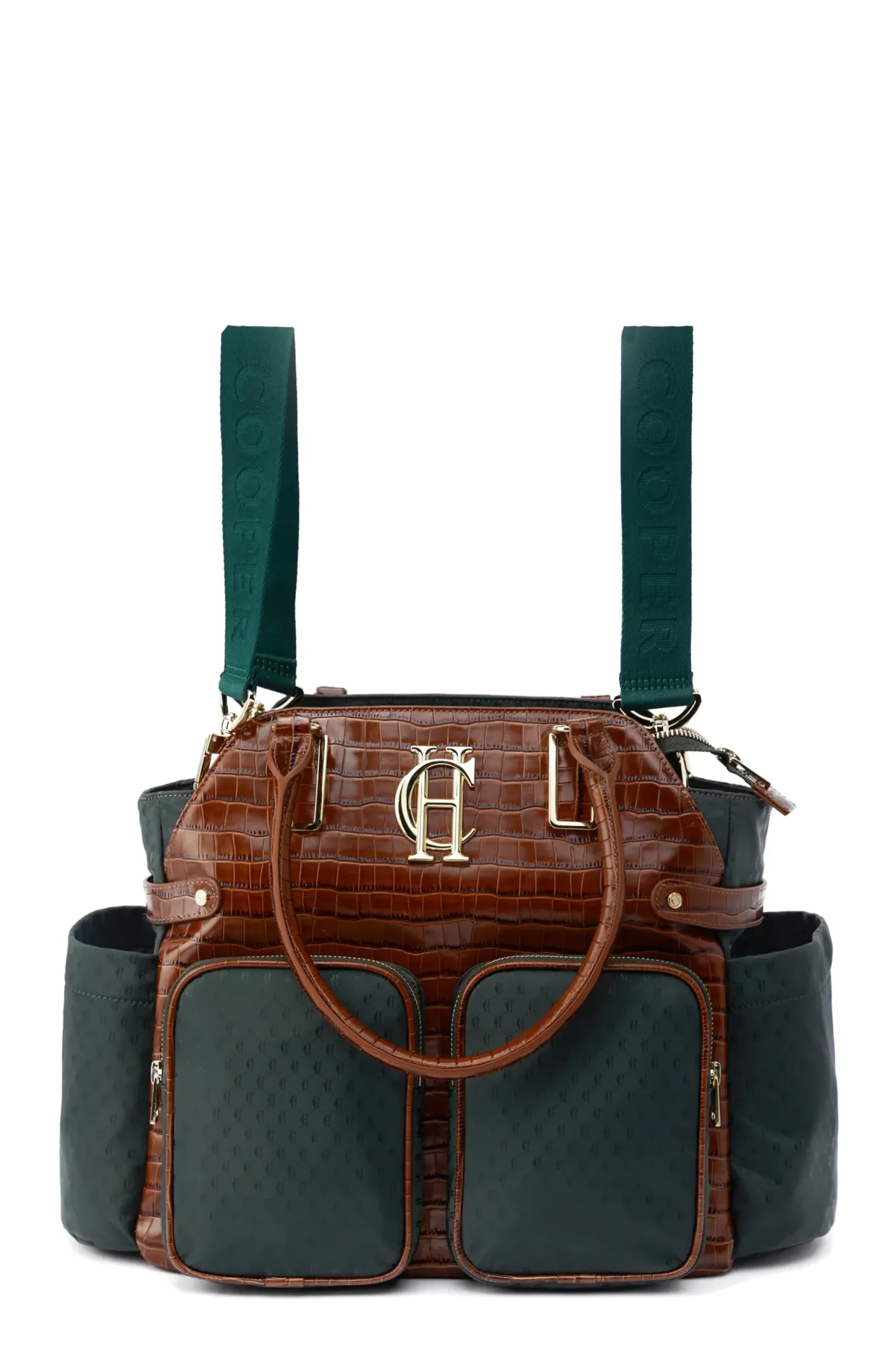 Holland Cooper Thames Changing Bag Racing Green New