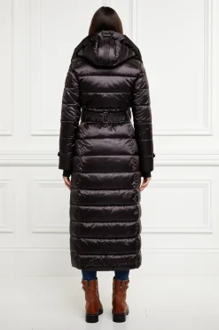 Holland Cooper The Arosa Longline Coat Chocolate Discount