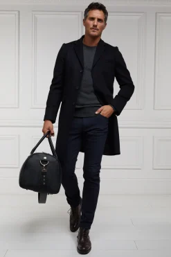 Holland Cooper The Cheltenham Coat Soft Navy