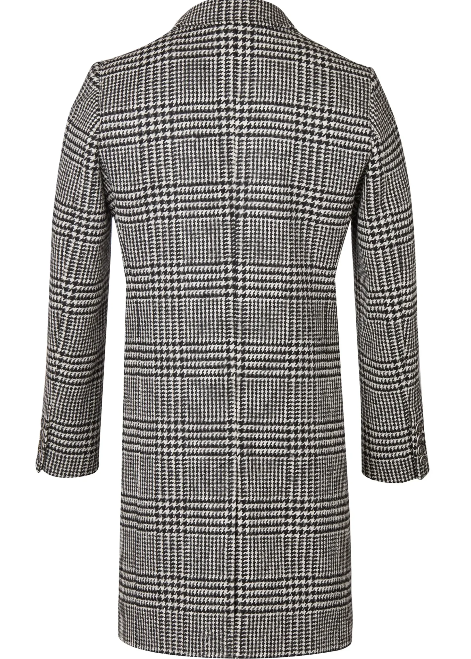 Holland Cooper The Cheltenham Coat Large Scale Prince of Wales Mono Outlet