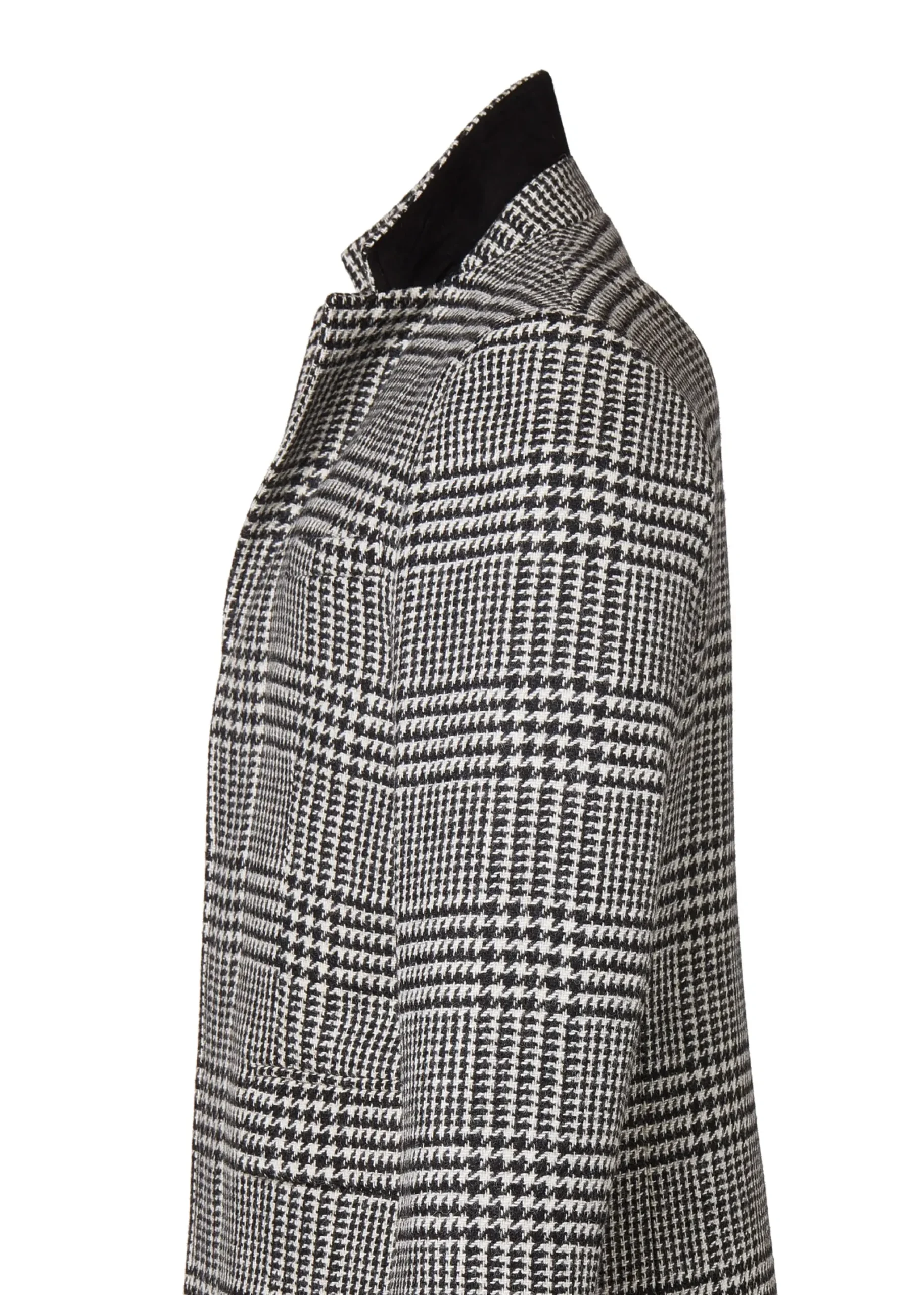 Holland Cooper The Cheltenham Coat Large Scale Prince of Wales Mono Outlet