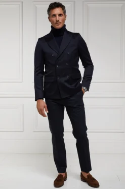 Holland Cooper The Double Breasted Blazer Navy Barathea Outlet