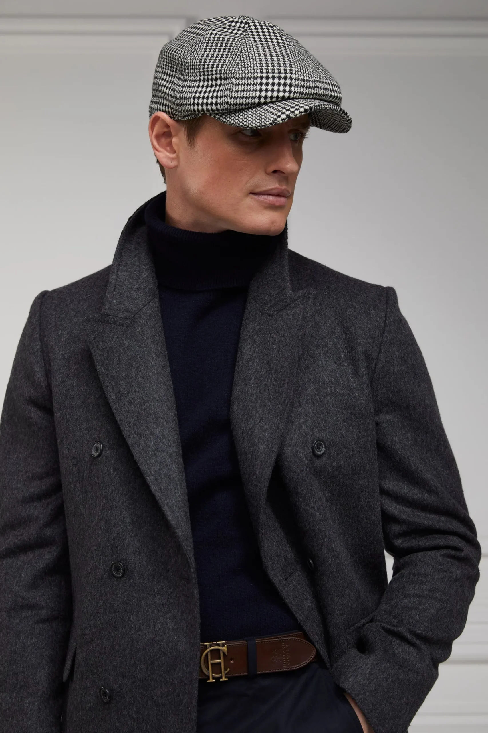 Holland Cooper The Double Breasted Coat Soft Graphite Hot
