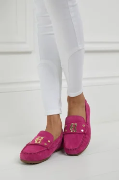 Holland Cooper The Driving Loafer Fuchsia Sale