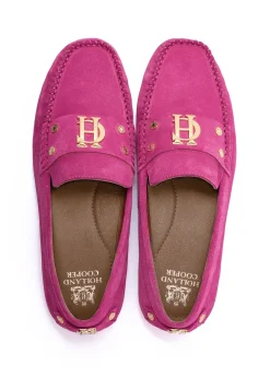 Holland Cooper The Driving Loafer Fuchsia Sale
