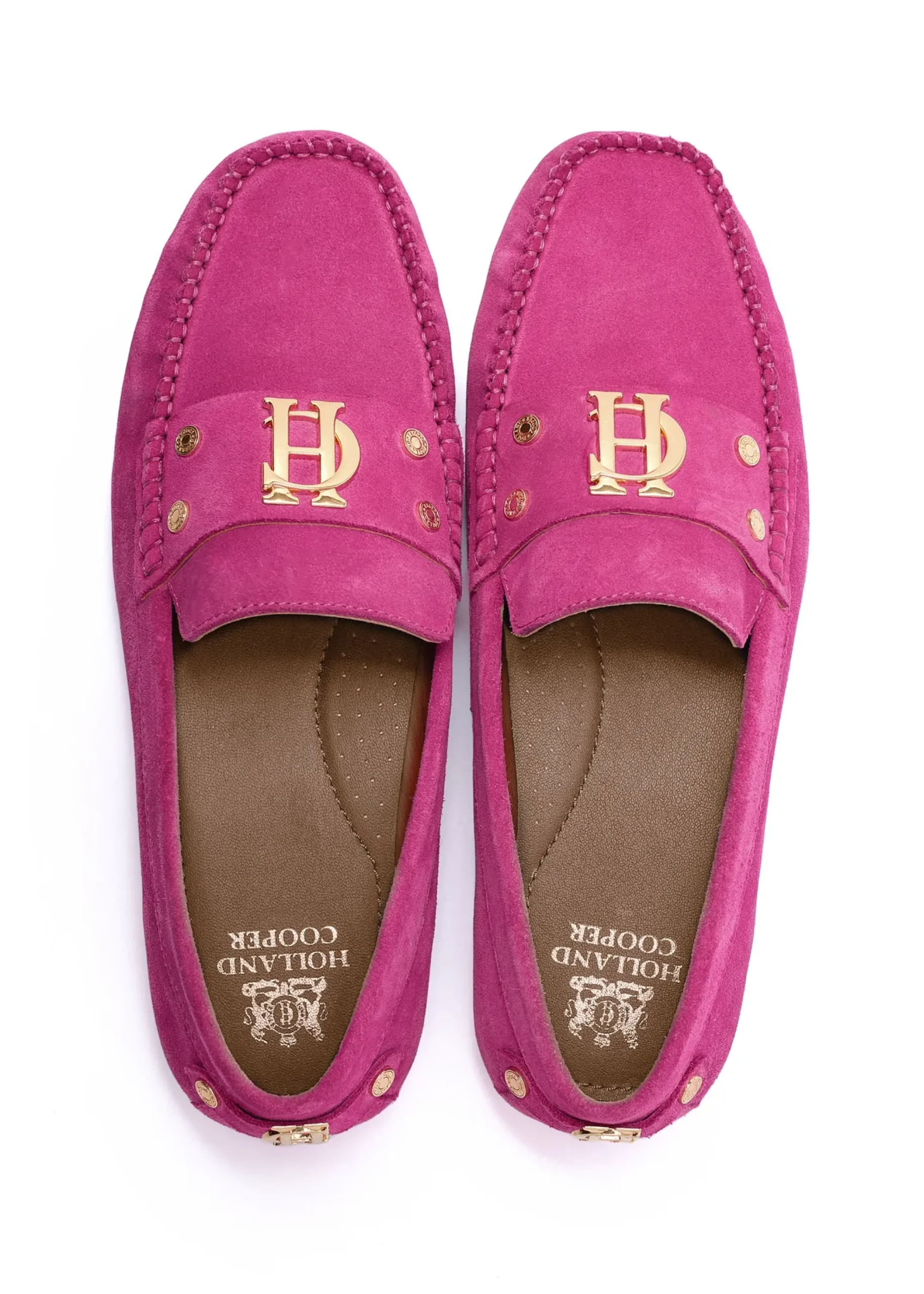 Holland Cooper The Driving Loafer Fuchsia Sale
