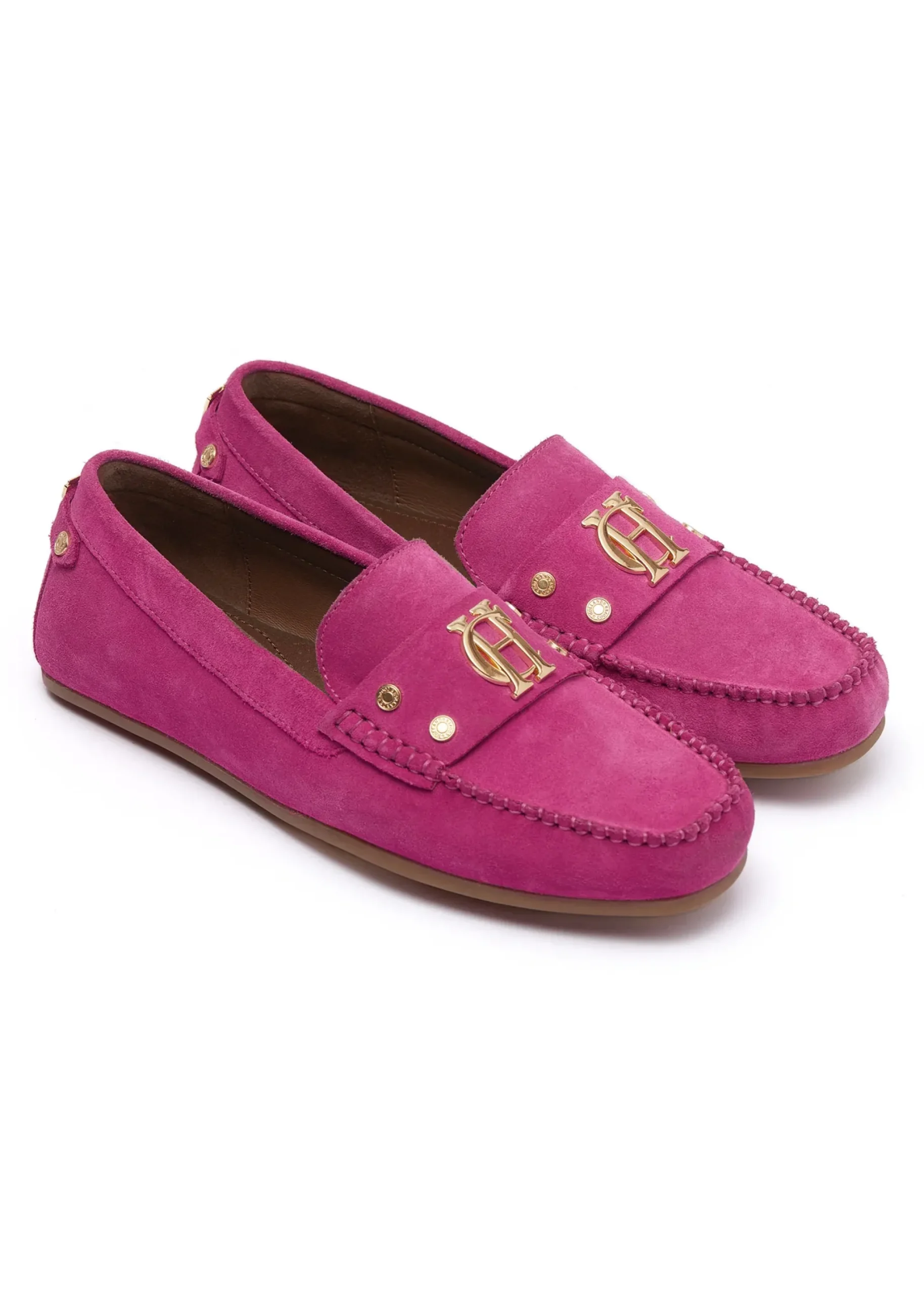 Holland Cooper The Driving Loafer Fuchsia Sale