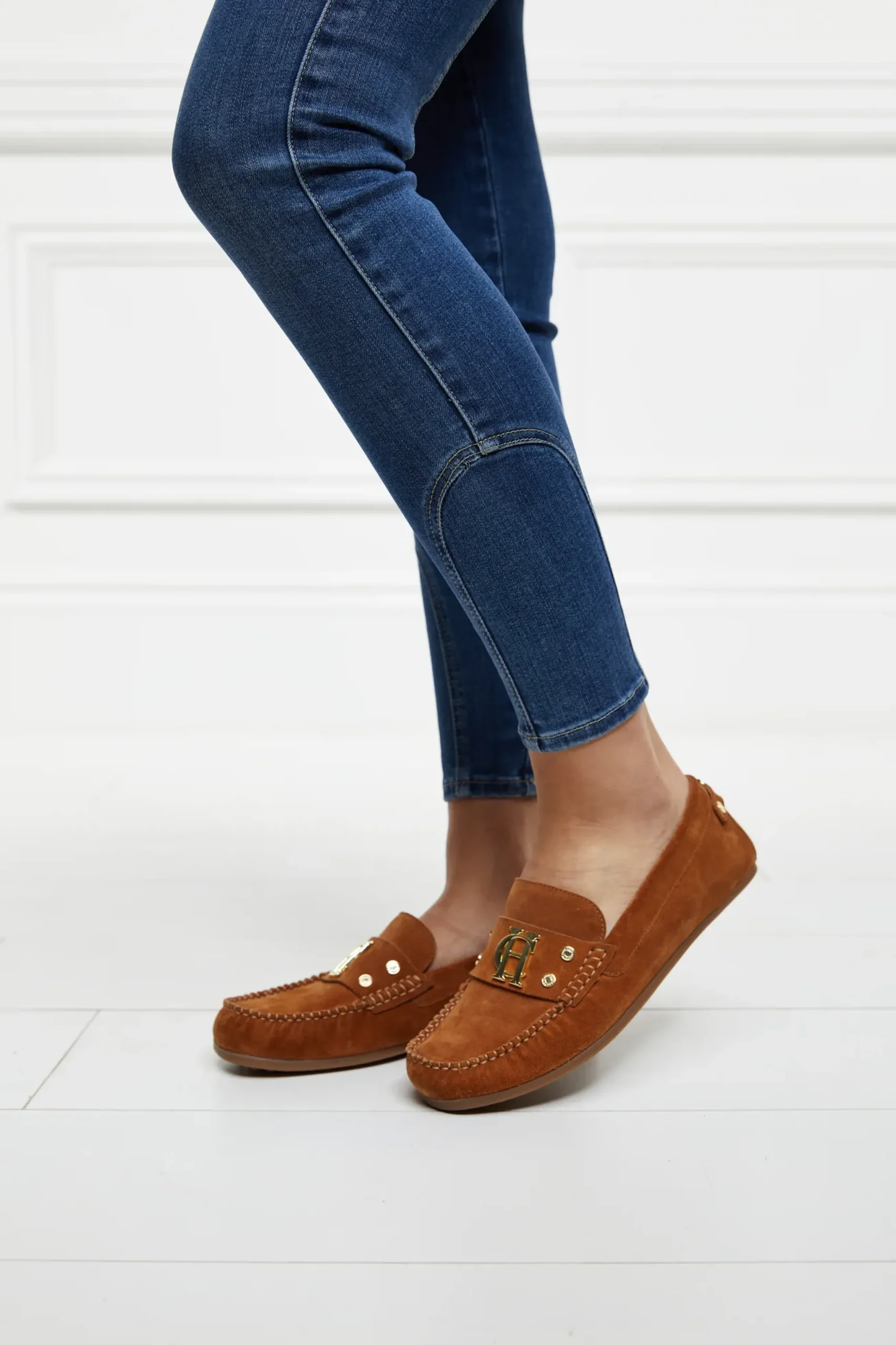 Holland Cooper The Driving Loafer Tan Sale