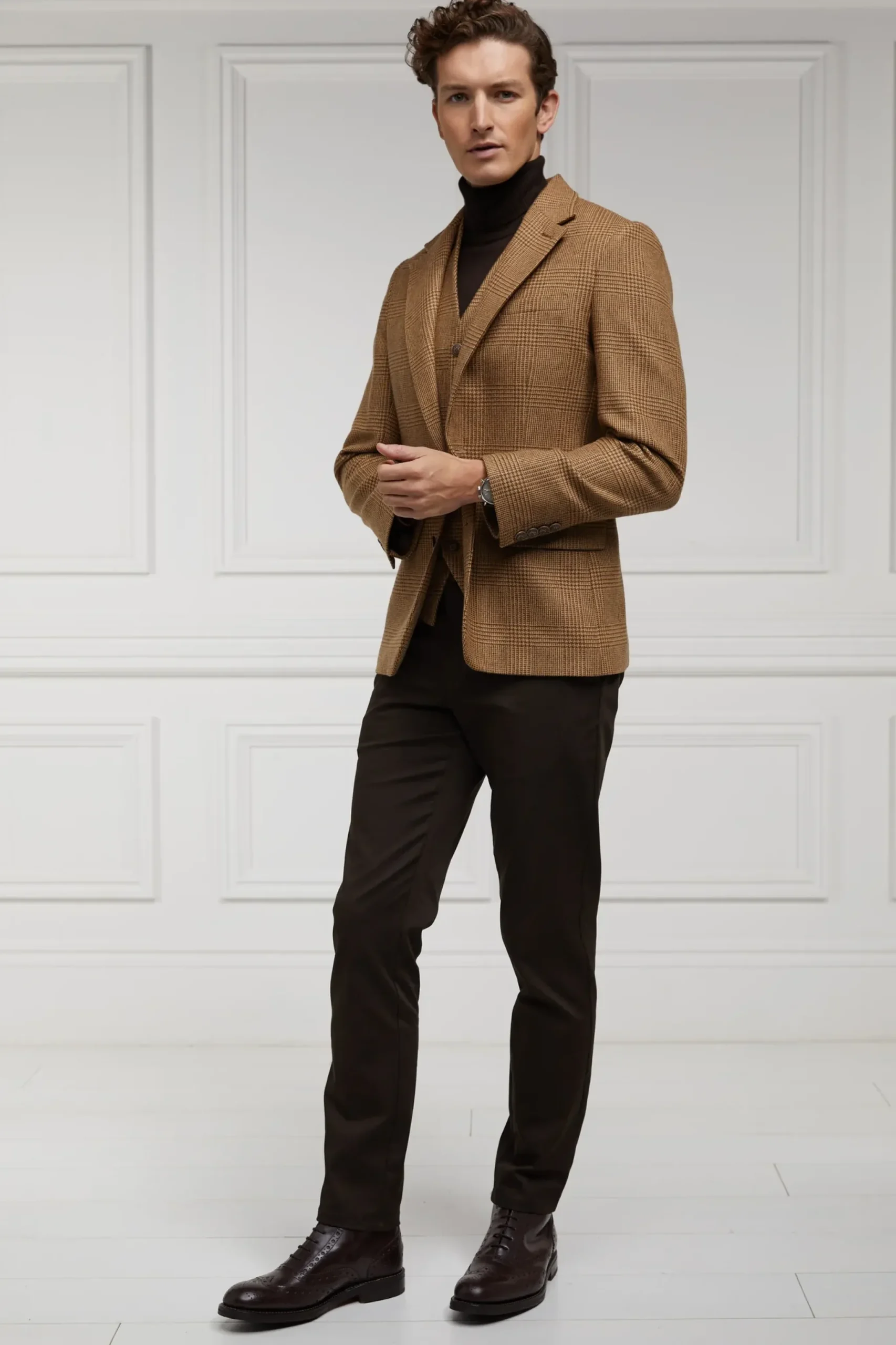 Holland Cooper The Single Breasted Blazer Tawny Best