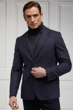 Holland Cooper The Single Breasted Blazer Navy Duke Discount