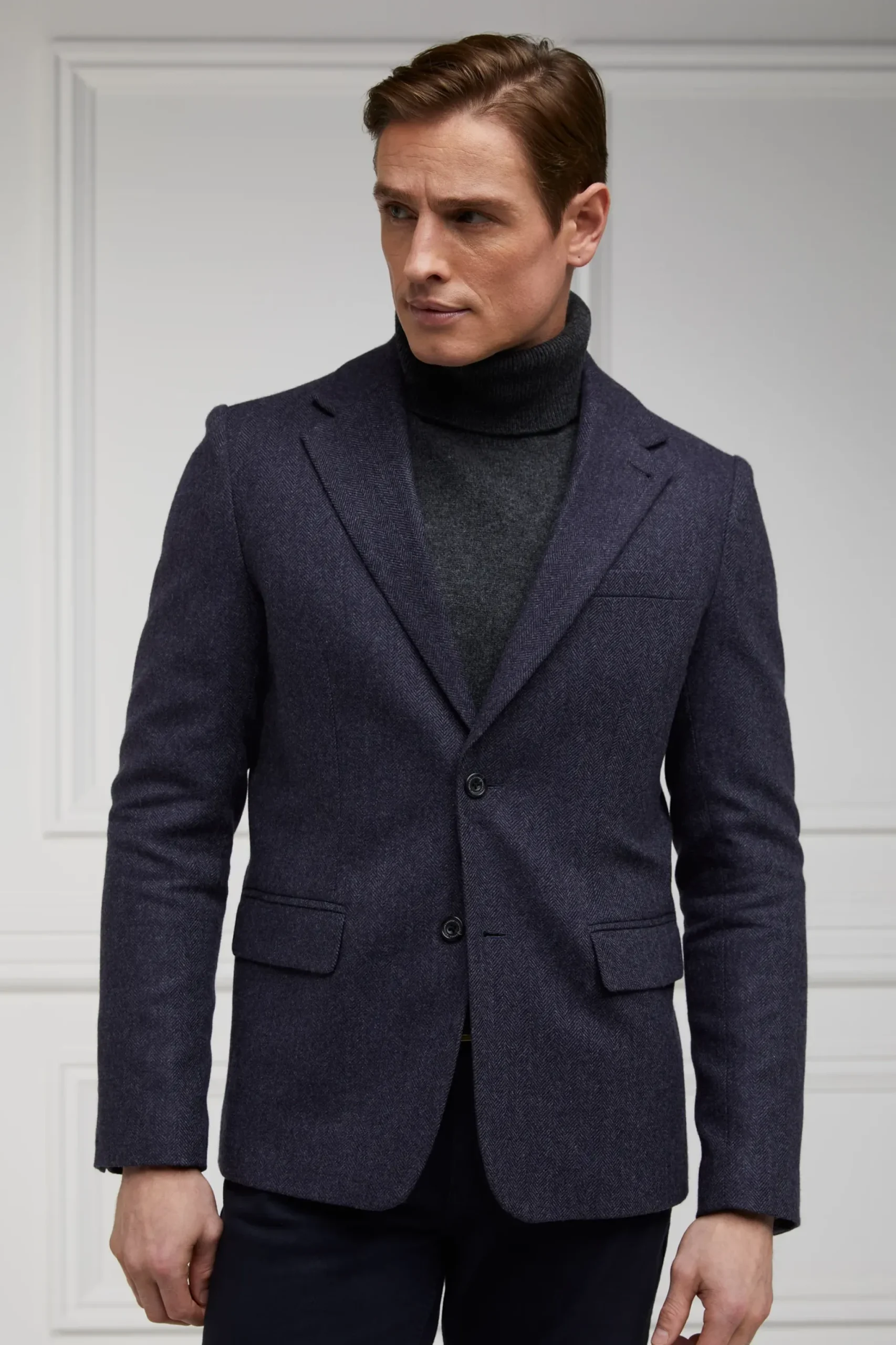 Holland Cooper The Single Breasted Blazer Navy Duke Discount