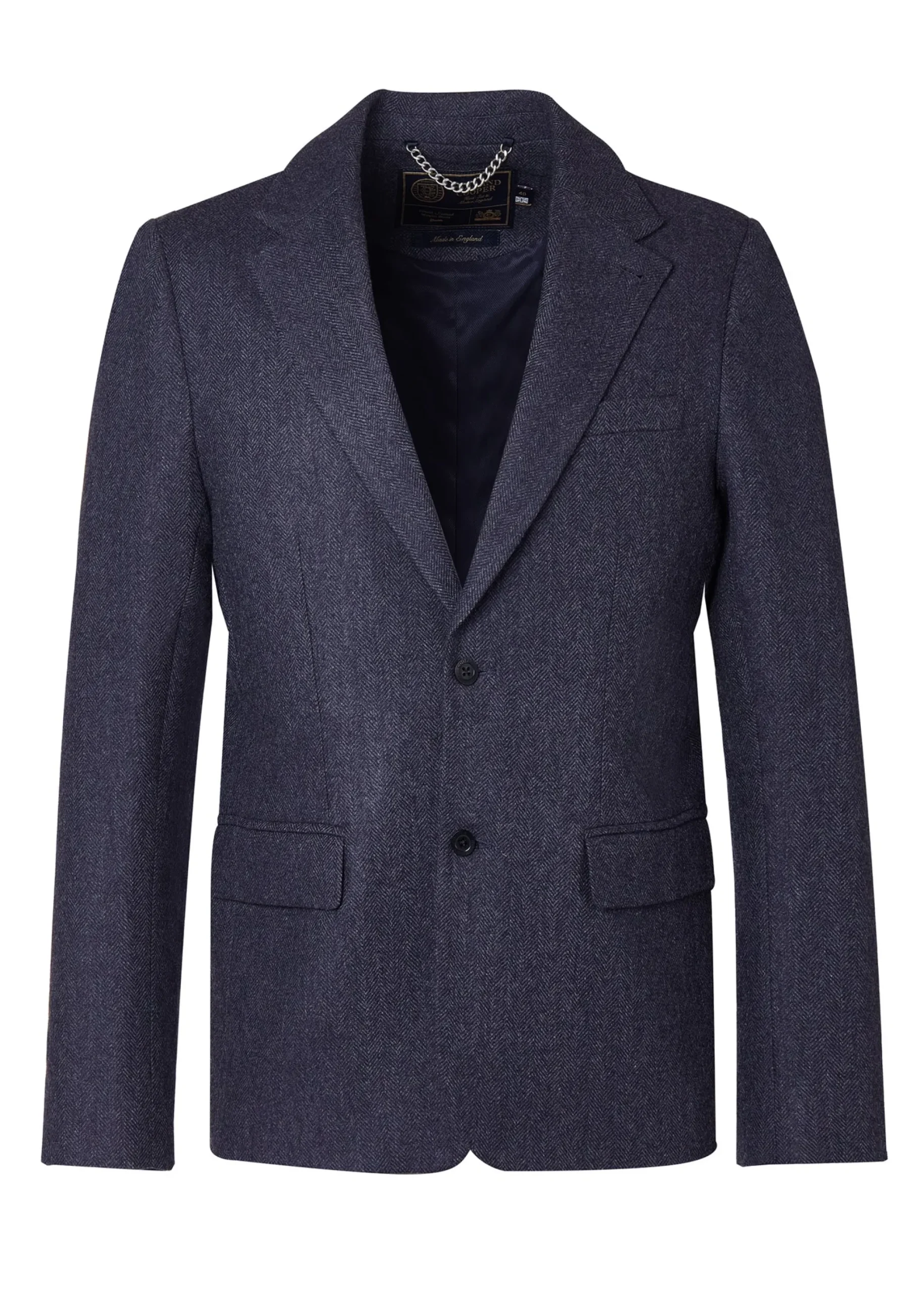 Holland Cooper The Single Breasted Blazer Navy Duke Discount