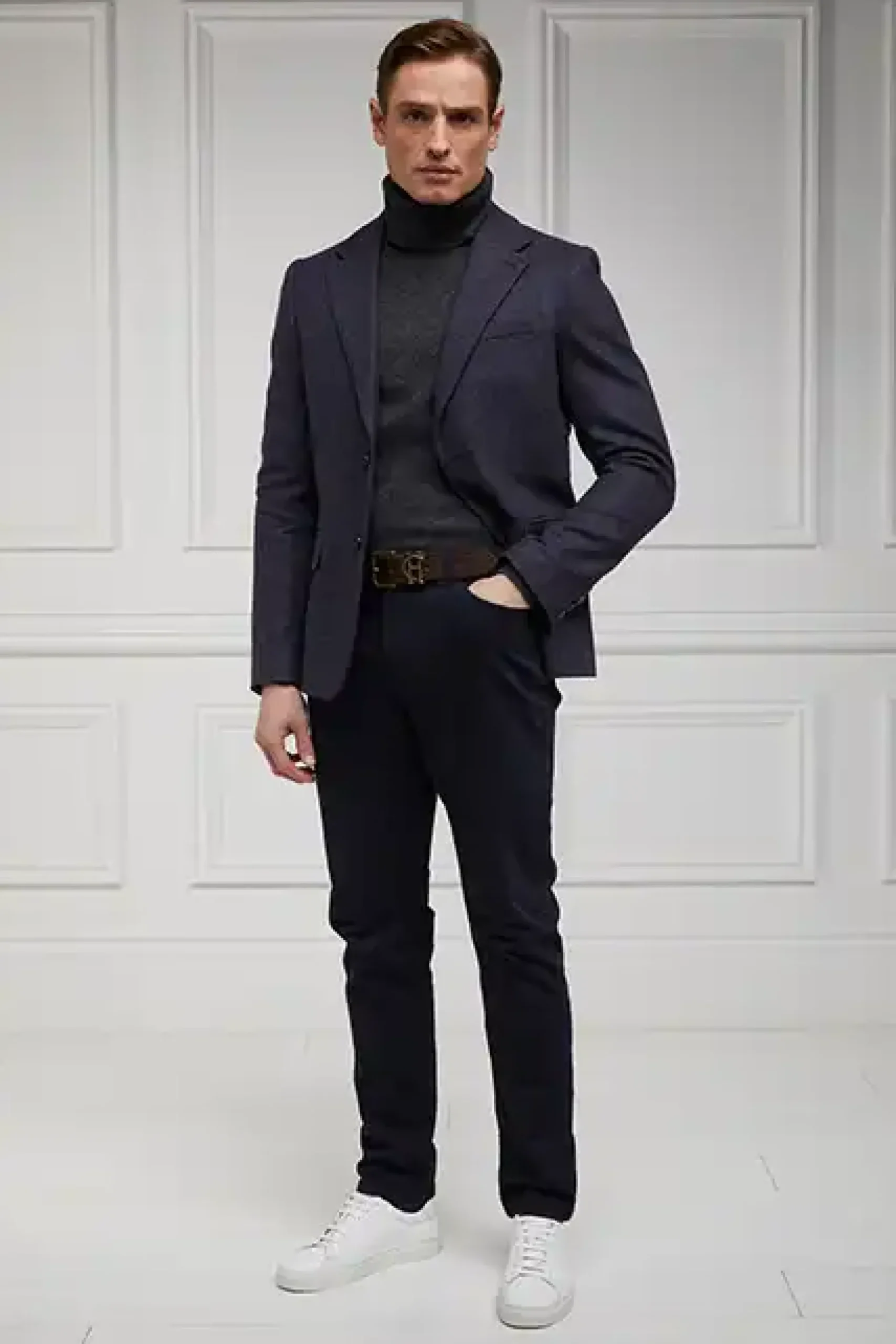 Holland Cooper The Single Breasted Blazer Navy Duke Discount