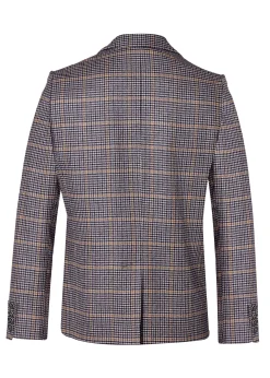 Holland Cooper The Single Breasted Blazer Prince Of Wales Navy