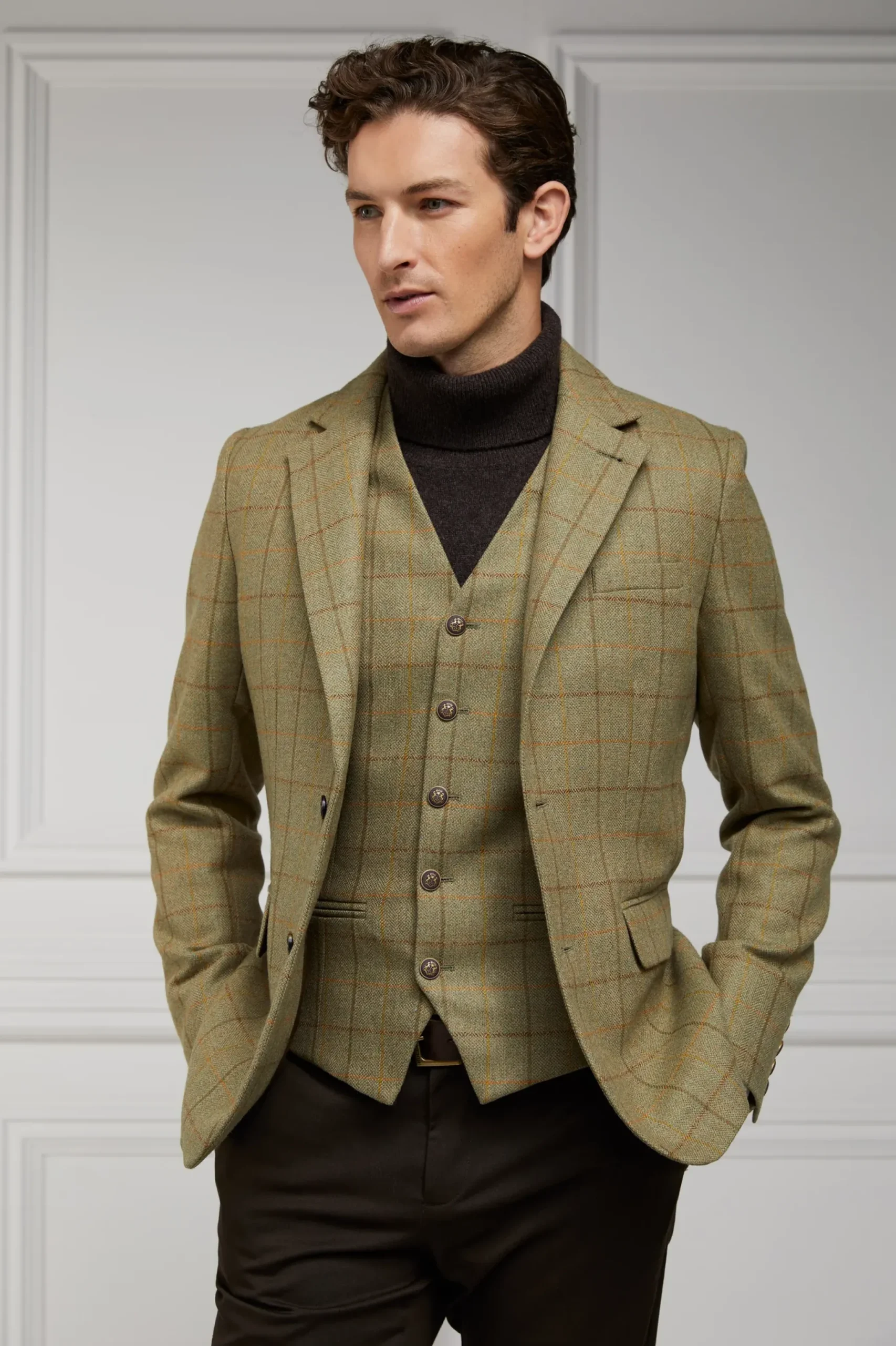Holland Cooper The Single Breasted Blazer Uppingham Green Sale