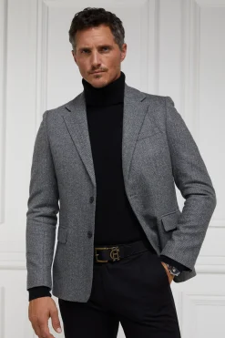 Holland Cooper The Single Breasted Blazer Mono Herringbone Outlet