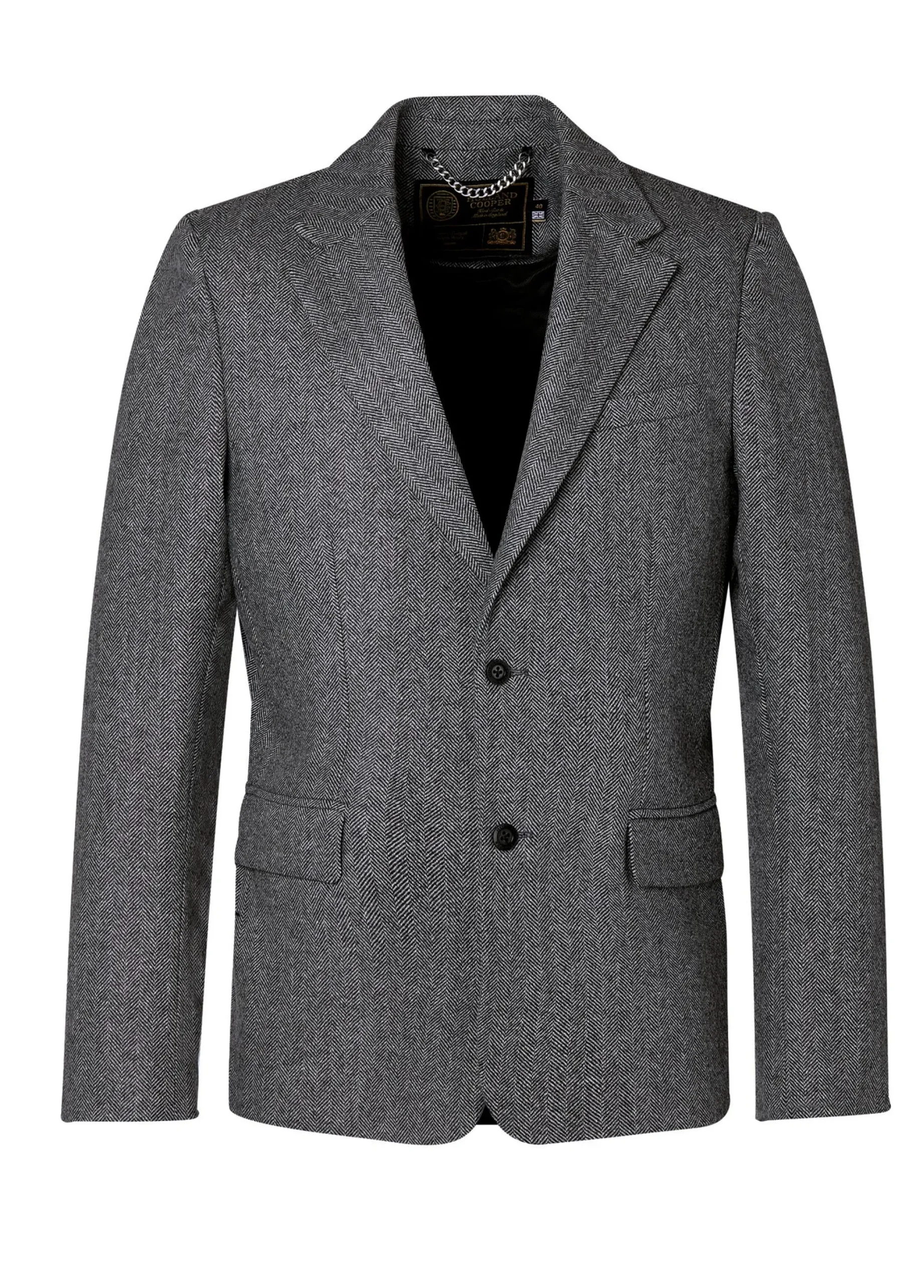 Holland Cooper The Single Breasted Blazer Mono Herringbone Outlet