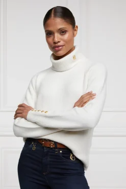 Holland Cooper Tori Knit Natural New