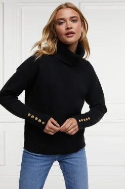 Holland Cooper Tori Knit Black Sale