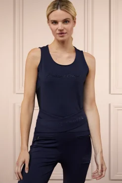 Holland Cooper Training Vest Ink Navy New