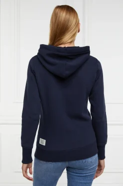 Holland Cooper Varsity Hoodie Ink Navy Online