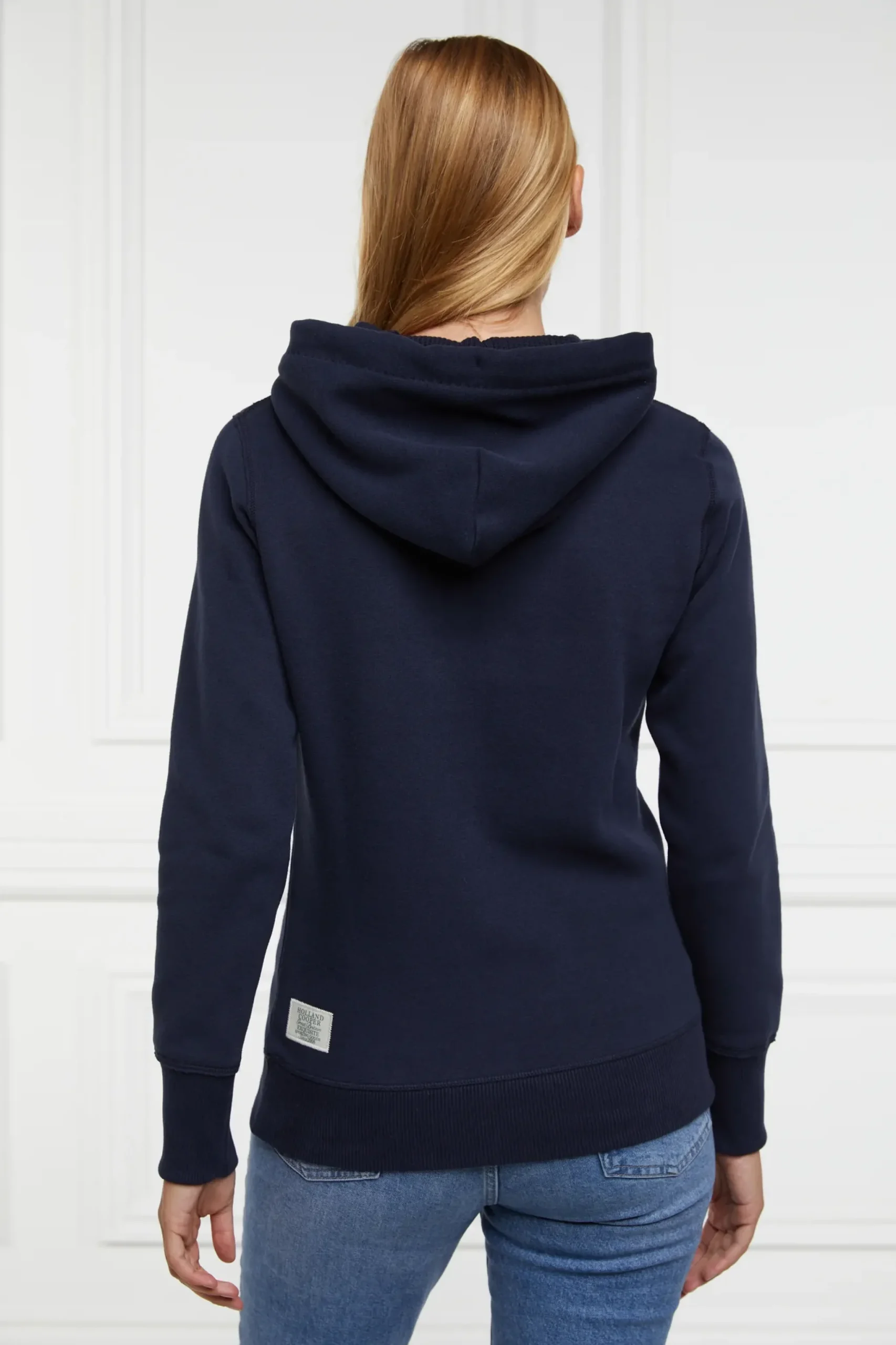 Holland Cooper Varsity Hoodie Ink Navy Online