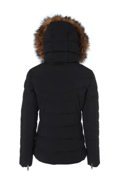 Holland Cooper Whistler Puffer Jacket Black Natural Outlet