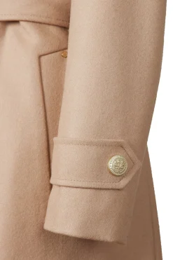 Holland Cooper Wrap Coat Camel Online