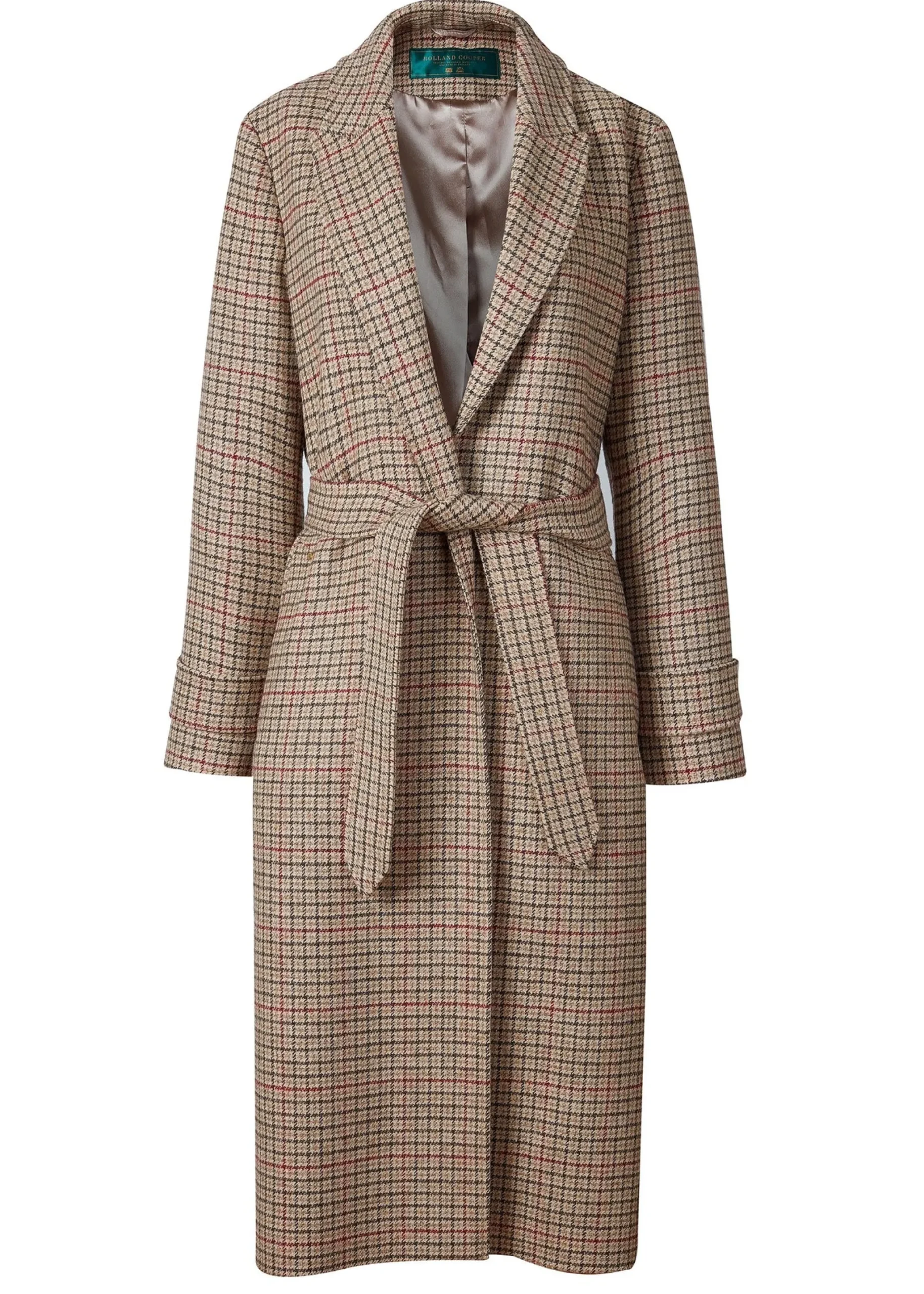 Holland Cooper Wrap Coat Charlton Tweed New